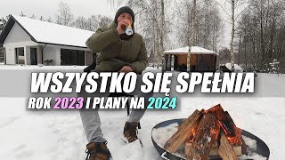 W TYM ROKU SKOŃCZYLIŚMY BUDOWĘ Jakie plany życiowobudowlane na rok 2024 Podsumowanie prac w 2023 [upl. by Suiratnod]