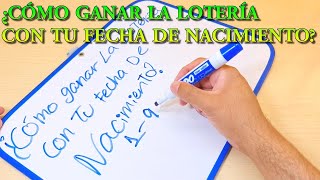 ¿Cómo ganar la lotería con tu fecha de nacimiento Conoce tus números de la suerte con tu fecha [upl. by Gayel465]