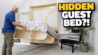 How to Build a Murphy Bed Cheap [upl. by Ididn608]