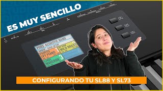 Configurando el controlador MIDI SL 73 de Studiologic 🎹  En ESPAÑOL 🔵 [upl. by Mahla354]