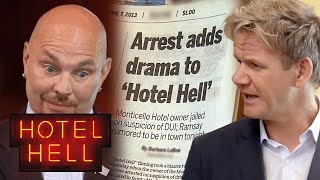 😧 Gordon Ramsays Shocking Discovery Hotel Owners Arrest Revealed  Hotel Hell [upl. by Starla]