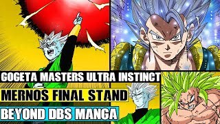 Beyond Dragon Ball Super The New Angel Merno Final Stand Gogeta Masters Ultra Instinct [upl. by Goddord]