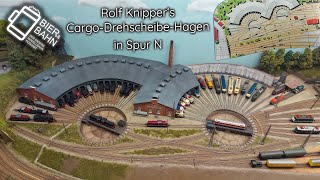 Knippers CargoDrehscheibeHagen in Spur N [upl. by Ziagos315]