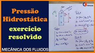 Resolvendo o exercício da garrafa  exercício resolvido  Mecânica dos Fluidos [upl. by Anilesor]