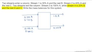 Material Balance Problem Approach [upl. by Eentihw]