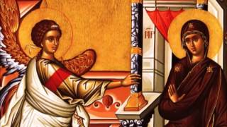 Troparion of the Annunciation of the Theotokos Greek [upl. by Braasch]