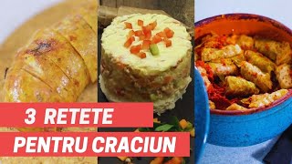 Trei rețete tradiționale pentru masa de Crăciun 🍲  Bucătăraș TV [upl. by Stanislas]