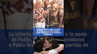 Infanta Cristina y Johanna Zott animan a Pablo Urdangarin infantacristina love shorts [upl. by Aneladdam]