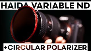 Haida Pro ii CPLVND 2in1 Filter Review – CINEMATIC Video w Awesome effects in ONE Filter [upl. by Eenolem]