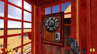 Duke 3D  Serious Sam quotThe Build Engine Encounterquot TC revisited Dunes map secret phone call test [upl. by Aihtnamas275]