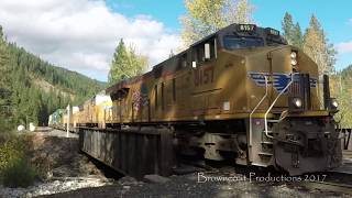 Dunsmuir CA Railfanning November 4th 2017 [upl. by Chassin189]