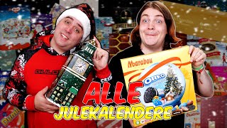 Smager ALLE Julekalendere i Danmark [upl. by Skees]