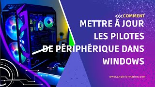 Mettre à jour ses pilotesdrivers facilement  WINDOWS 108187 [upl. by Jere]