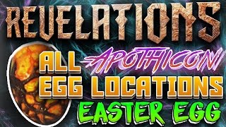 All Apothicon Egg Locations In Revelations Easter Egg Guide [upl. by Kippy304]