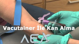 Kan Alma İşlemi Vacutainer İle Kan Nasıl Alınır [upl. by Acnoib]