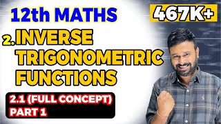 Class 12 Maths Chapter 2  Ex 21 Introduction Part 1  Inverse Trigonometric Functions [upl. by Eitsud]