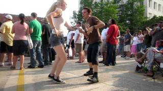 More excellent zydeco dancing at Festival International 2011 [upl. by Anada]