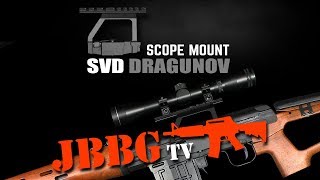 svd dragunov tactical rail system [upl. by Oremar158]