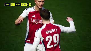 eFootball™ 2025  PC Game Play HD 1080p60 Arsenal vs Manchester United All Stars [upl. by Cerelia603]