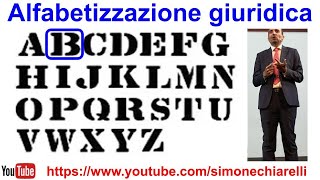 Alfabetizzazione giuridica in diretta con Simone Chiarelli LETTERA B [upl. by Rupert]