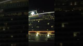 MSC World Europa embarkation cruiseship cruise travel shorts [upl. by Mehala435]