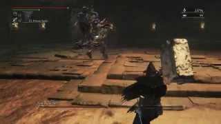 Bloodborne  Lower Loran Chalice Dungeon Layer 2  Abhorrent Beast Boss Fight NG [upl. by Aniluap418]