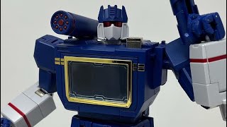 Robot Paradise RP01 Acoustic Wave Masterpiece Soundwave w Frenzy Figure Review [upl. by Stolzer920]