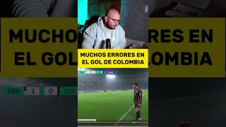 ERROR TRAS ERROR EN EL GOL DE COLOMBIA [upl. by Akenor457]