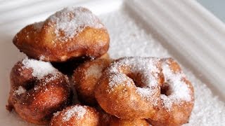 Buñuelos de patata y boniato  Bunyols de les verges  Recetas Mallorquinas [upl. by Suivatnod]