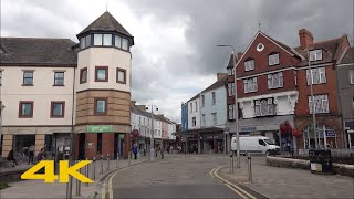 Llanelli Walk Town Centre【4K】 [upl. by Sadler]