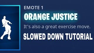 ORANGE JUSTICE TUTORIAL [upl. by Cumine407]