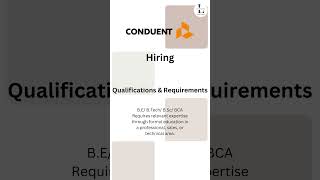 Conduent IT Testing Engineer Job [upl. by Highams]