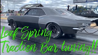 Leaf Spring Traction bar tuning and adjustments [upl. by Eniksre]