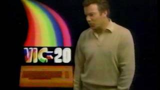 Commodore VIC20 ad with William Shatner [upl. by Eet]