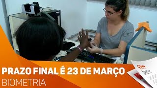 Biometria Prazo final é 23 de março  TV SOROCABASBT [upl. by Jamel]