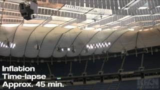 ReInflating the Metrodome  KFAN [upl. by Adnyleb]