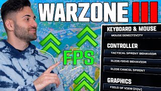 TUTTI I MIGLIORI SETTAGGI PER WARZONE 3 URZIKSTAN CONTROLLER AUDIO VIDEO [upl. by Hayifas]