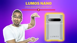 LUMOS NANO Review  A Really Portable Projector [upl. by Gibbie]