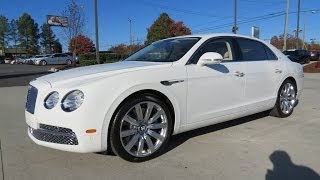 2014 Bentley Flying Spur Start Up Exhaust and In Depth Review [upl. by Eeuqram]