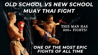 800 Fights Old School Muay Thai vs New School Muay Thai [upl. by Einaffets804]