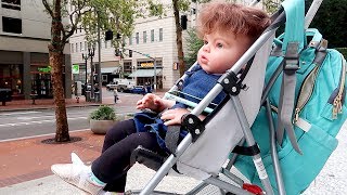 Taking Mini Silicone Reborn Baby and Reborn Toddler On Outing [upl. by Heather329]