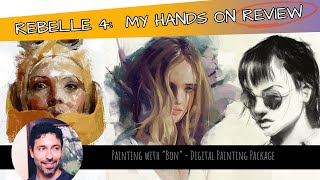 Rebelle 4 My Review hands on digital drawing and painting review [upl. by Orfield]