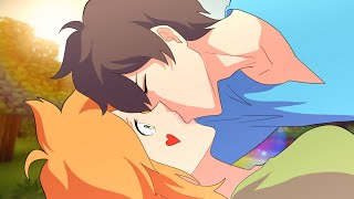 Love Curse  Steve Kisses Alex Minecraft Anime [upl. by Aikemit]