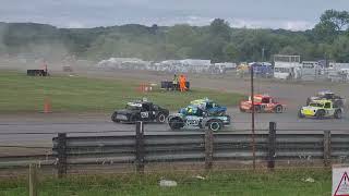 British Autograss Series Rd 1 Evesham day 2 23rd June 2024 Class 7 2 [upl. by Cohin]