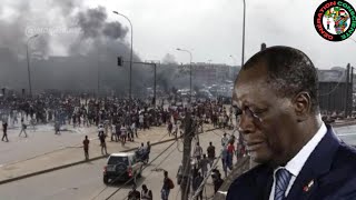 ⛔️🇨🇮Abidjan 22 septembre soulèvement imminent de larmée ivoirienne contre ouattara le peuple réagi [upl. by Novick]