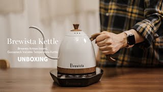 Brewista Artisan 600mL Kettle Unboxing  브뤼스타 전기드립포트 개봉기 [upl. by Becki]