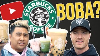 STARBUCKS LAUNCHING BOBA NATIONWIDE [upl. by Adnorehs]