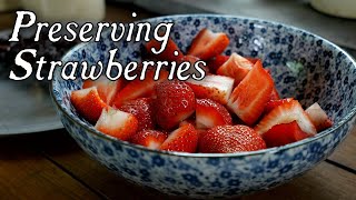 Rediscovering A Lost Method Of Preserving Strawberries [upl. by Llenart460]