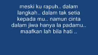 Opick  Rapuh Lirik [upl. by Stevena]