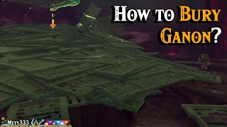 How to BURY Ganondorf and create Chaos in Zelda Tears of the Kingdom [upl. by Omlesna937]